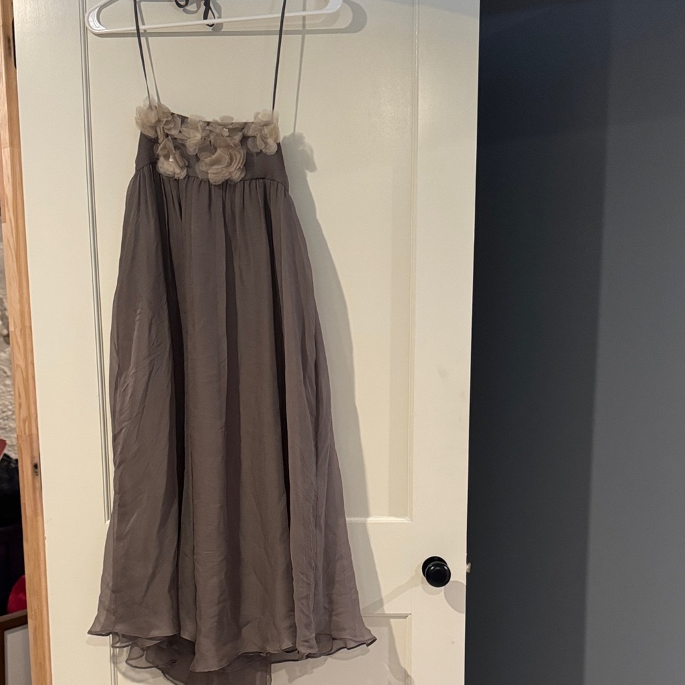 Elegant Gray Women's Skirt
